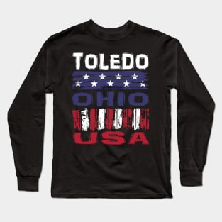 Toledo Ohio USA T-Shirt Long Sleeve T-Shirt